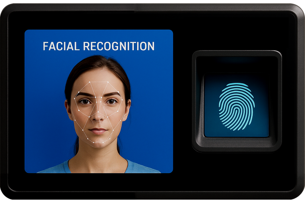 Placeholder image of a biometric access panel