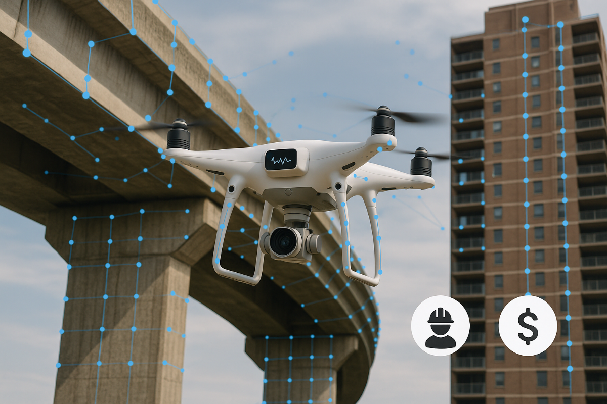 Placeholder image of an inspection drone