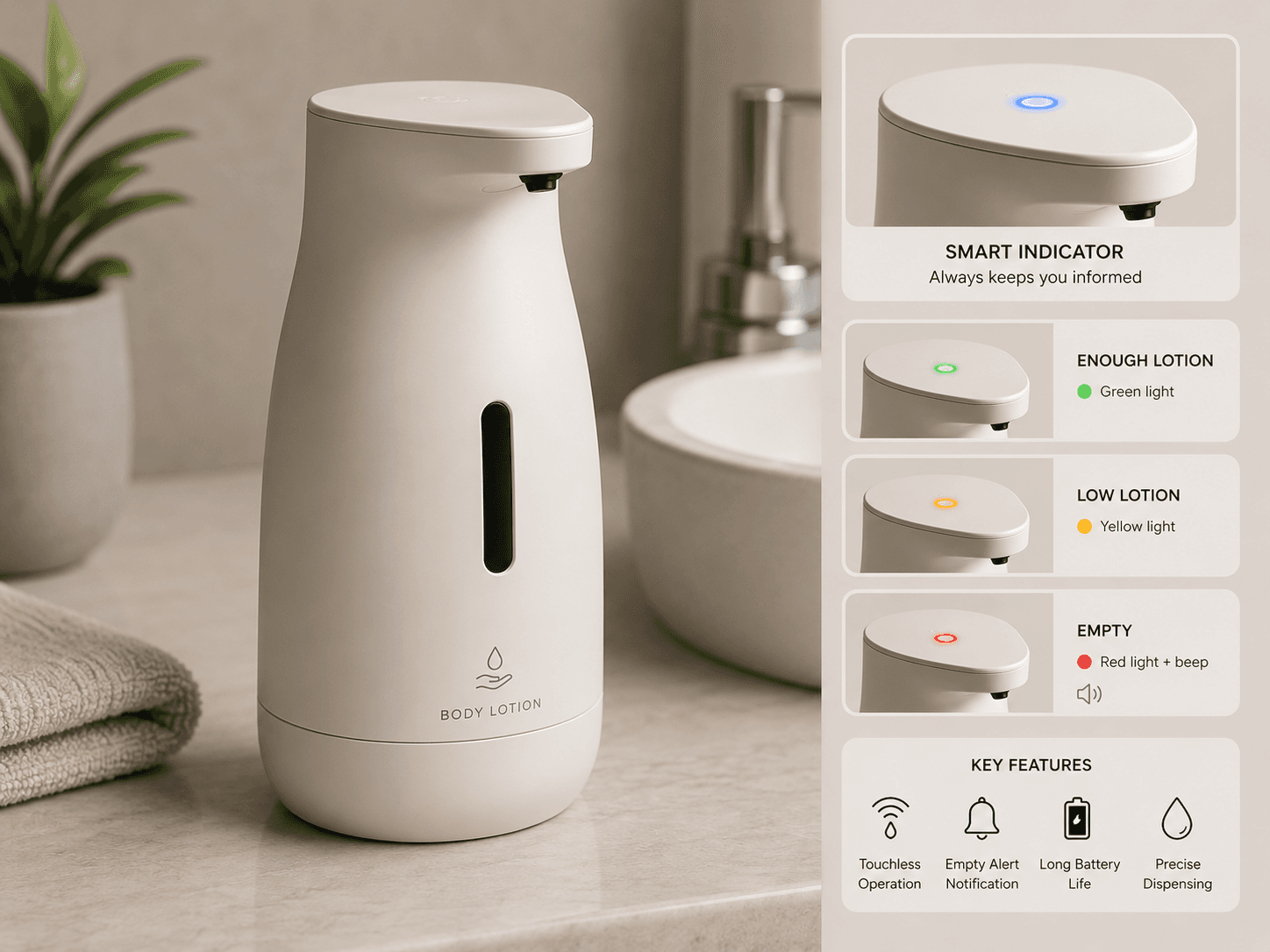 Minimalist Lotion dispenser